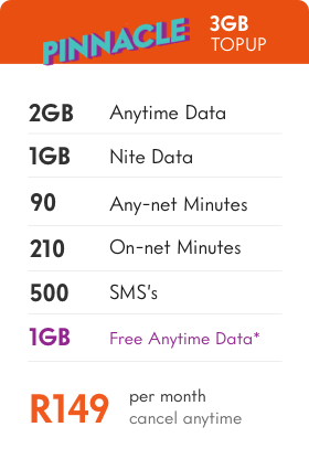 pinnacle 3GB